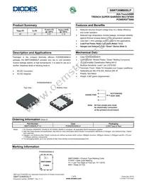SBRT20M80SLP-13 Datasheet Cover