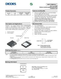 SBRT25M60SLP-13 Datasheet Cover