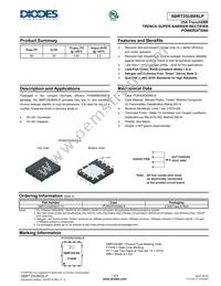 SBRT25U80SLP-13 Datasheet Cover