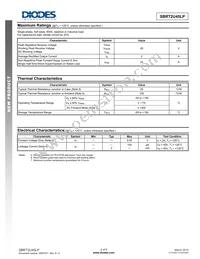 SBRT2U45LP-7 Datasheet Page 2