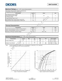 SBRT3U45SAF-13 Datasheet Page 2