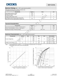 SBRT5A50SA-13 Datasheet Page 2