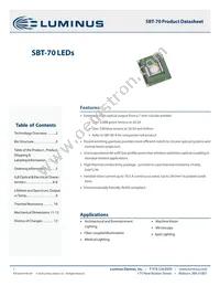 SBT-70-G-F75-JM201 Datasheet Cover