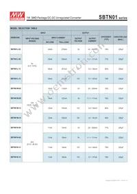 SBTN01M-15 Datasheet Page 2