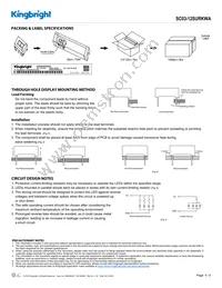 SC03-12SURKWA Datasheet Page 4