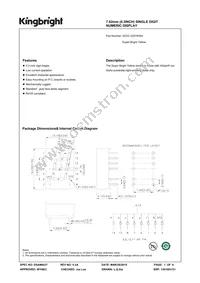 SC03-12SYKWA Datasheet Cover