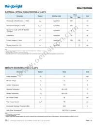 SC04-11SURKWA Datasheet Page 2