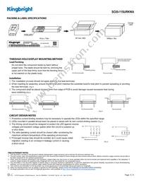 SC05-11SURKWA Datasheet Page 4