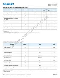 SC08-11CGKWA Datasheet Page 2