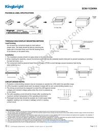 SC08-11CGKWA Datasheet Page 4