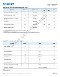 SC08-11SURKWA Datasheet Page 2