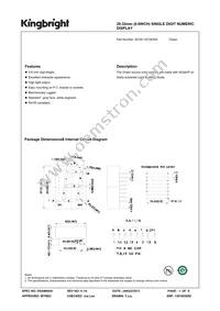 SC08-12CGKWA Datasheet Cover