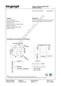 SC08-12SRWA Datasheet Cover