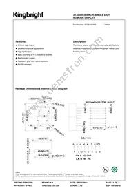 SC08-12YWA Datasheet Cover