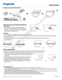 SC08-21SURKWA Datasheet Page 4
