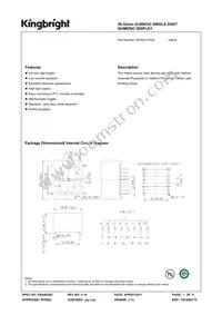 SC08-21YWA Datasheet Cover