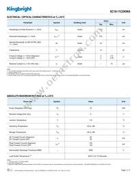 SC10-11CGKWA Datasheet Page 2