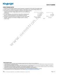 SC10-11CGKWA Datasheet Page 5