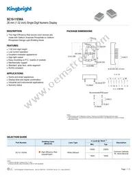 SC10-11EWA Datasheet Cover