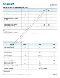 SC10-11YWA Datasheet Page 2