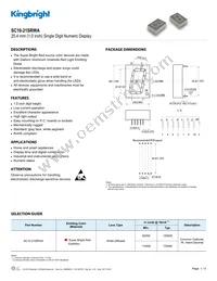SC10-21SRWA Datasheet Cover