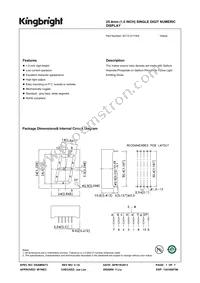 SC10-21YWA Datasheet Cover