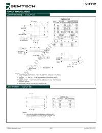 SC1112TSTR Datasheet Page 22