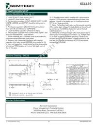 SC1159SW Datasheet Page 20