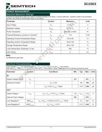 SC1563ISK3.3TRT Datasheet Page 2