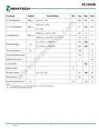 SC1592MSTRT-01 Datasheet Page 3