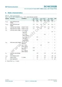 SC16C2552BIA44 Datasheet Page 23