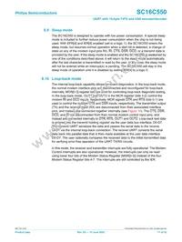 SC16C550IB48 Datasheet Page 17