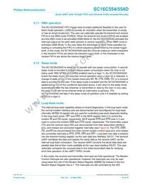 SC16C554IB80 Datasheet Page 19