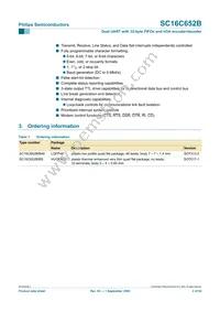 SC16C652BIBS Datasheet Page 2