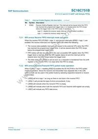 SC16C751BIBS Datasheet Page 13