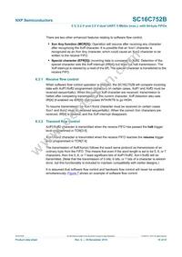 SC16C752BIBS Datasheet Page 10