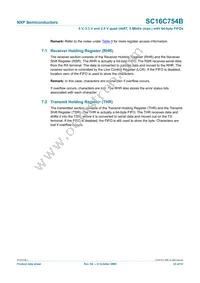 SC16C754BIBM Datasheet Page 23