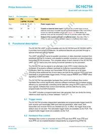 SC16C754IB80 Datasheet Page 8
