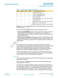 SC16C754IB80 Datasheet Page 11