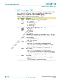 SC16C754IB80 Datasheet Page 23