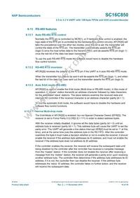 SC16C850IBS Datasheet Page 19