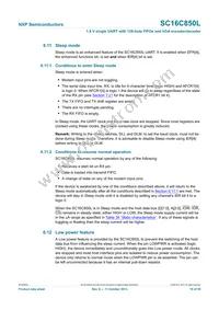 SC16C850LIBS Datasheet Page 18