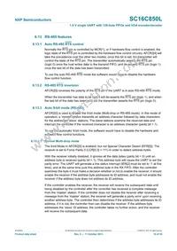 SC16C850LIBS Datasheet Page 19