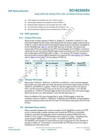 SC16C850SVIBS Datasheet Page 8