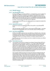 SC16C850SVIBS Datasheet Page 16