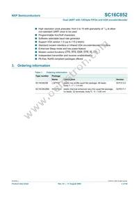 SC16C852IBS Datasheet Page 2
