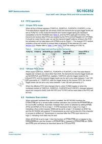 SC16C852IBS Datasheet Page 13