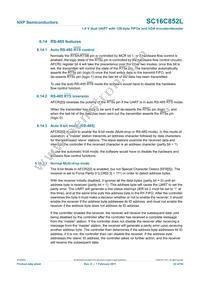 SC16C852LIBS Datasheet Page 22