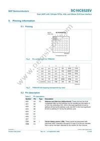SC16C852SVIET Datasheet Page 4