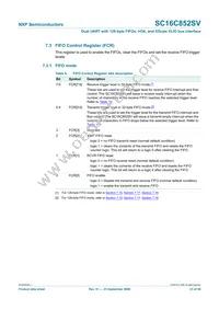 SC16C852SVIET Datasheet Page 23
